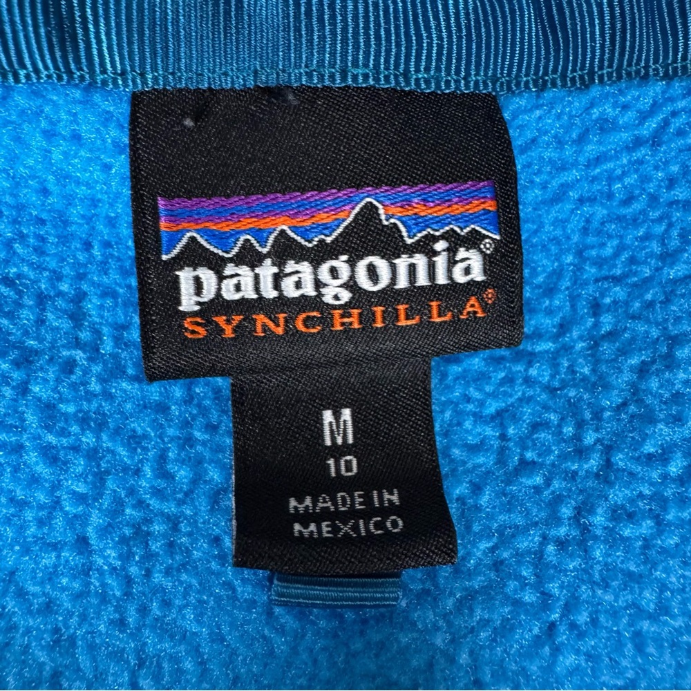 Patagonia Kids' Lightweight Synchilla Snap-T Pullover - Size M (10) - Picture 6 of 8